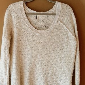 Free People Sweater White / Cream size M